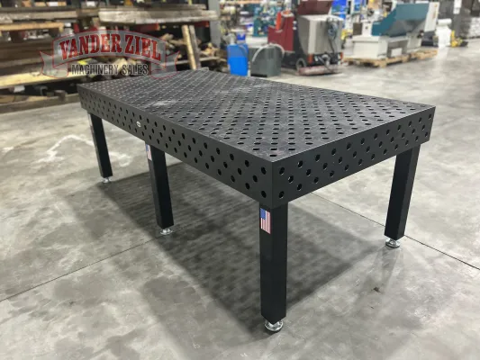 Siegmund Imperial Series System 28 4'x8' (48"x96") Welding Table with Plasma Nitration - NEW - Gallery Thumbnail 4