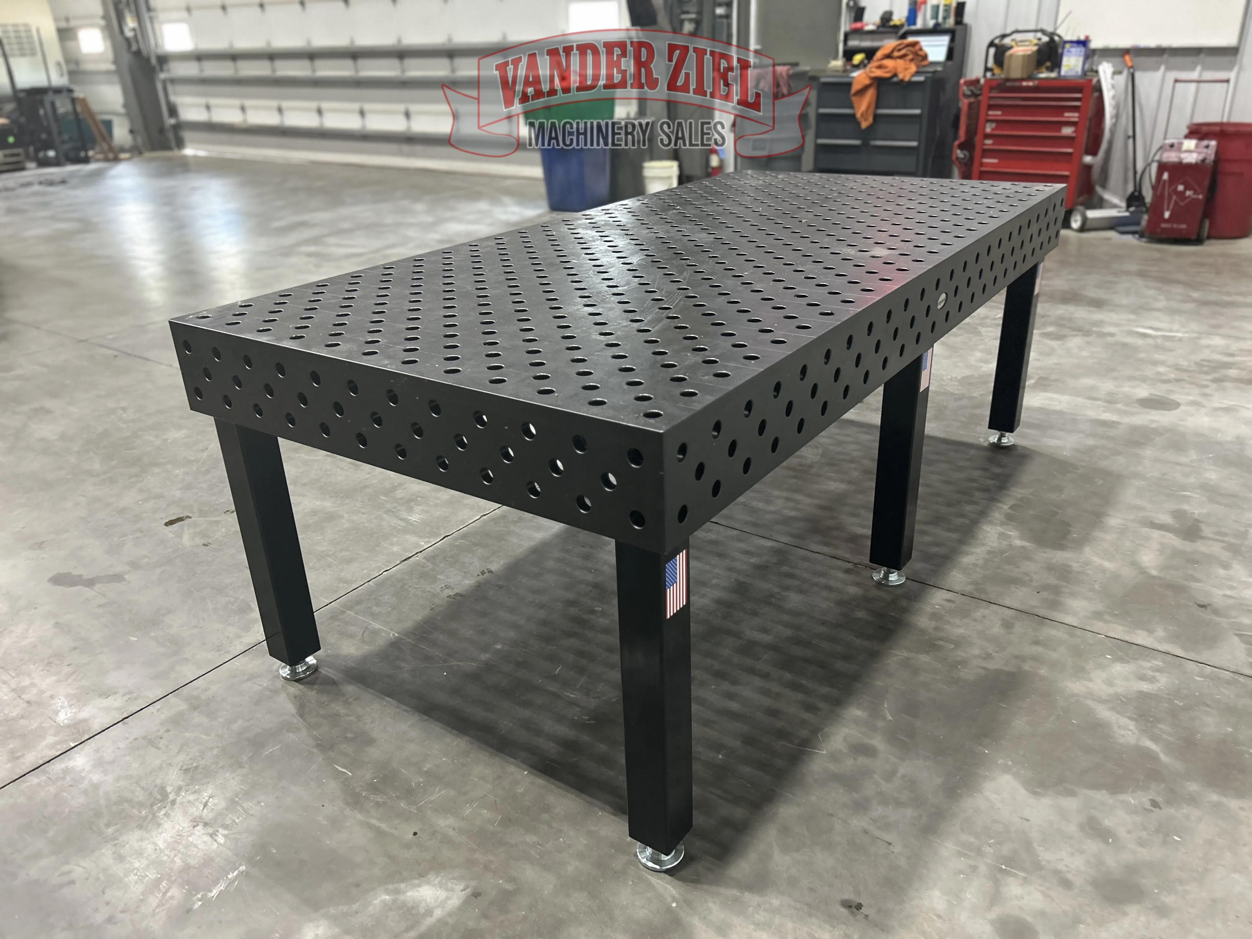 Siegmund Imperial Series System 28 4'x8' (48"x96") Welding Table with Plasma Nitration - NEW - Prefetch Image 34328