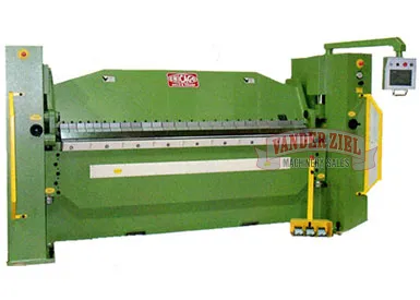 Chicago 10' x 3/16" Hydraulic Leaf Box & Pan Brake, Model HBP 10187-6 - NEW - Main Image 1