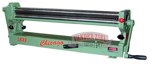 Chicago 36" x 22 GA Plate Roll, Model SR-3622 - NEW - Main Image 1
