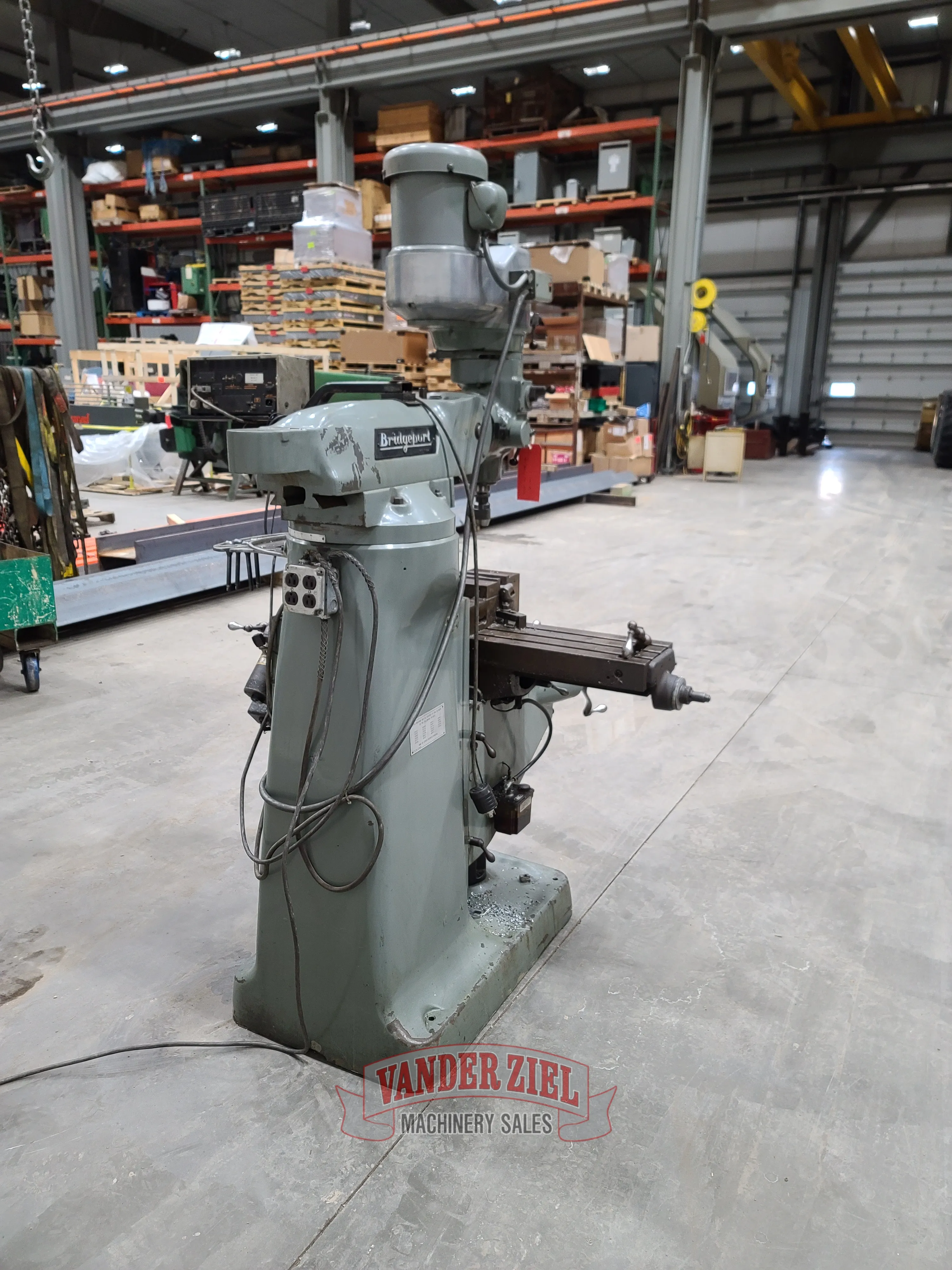 Bridgeport Series I Vertical Mill, 9" x 42" Table, 2 HP - Prefetch Image 34682