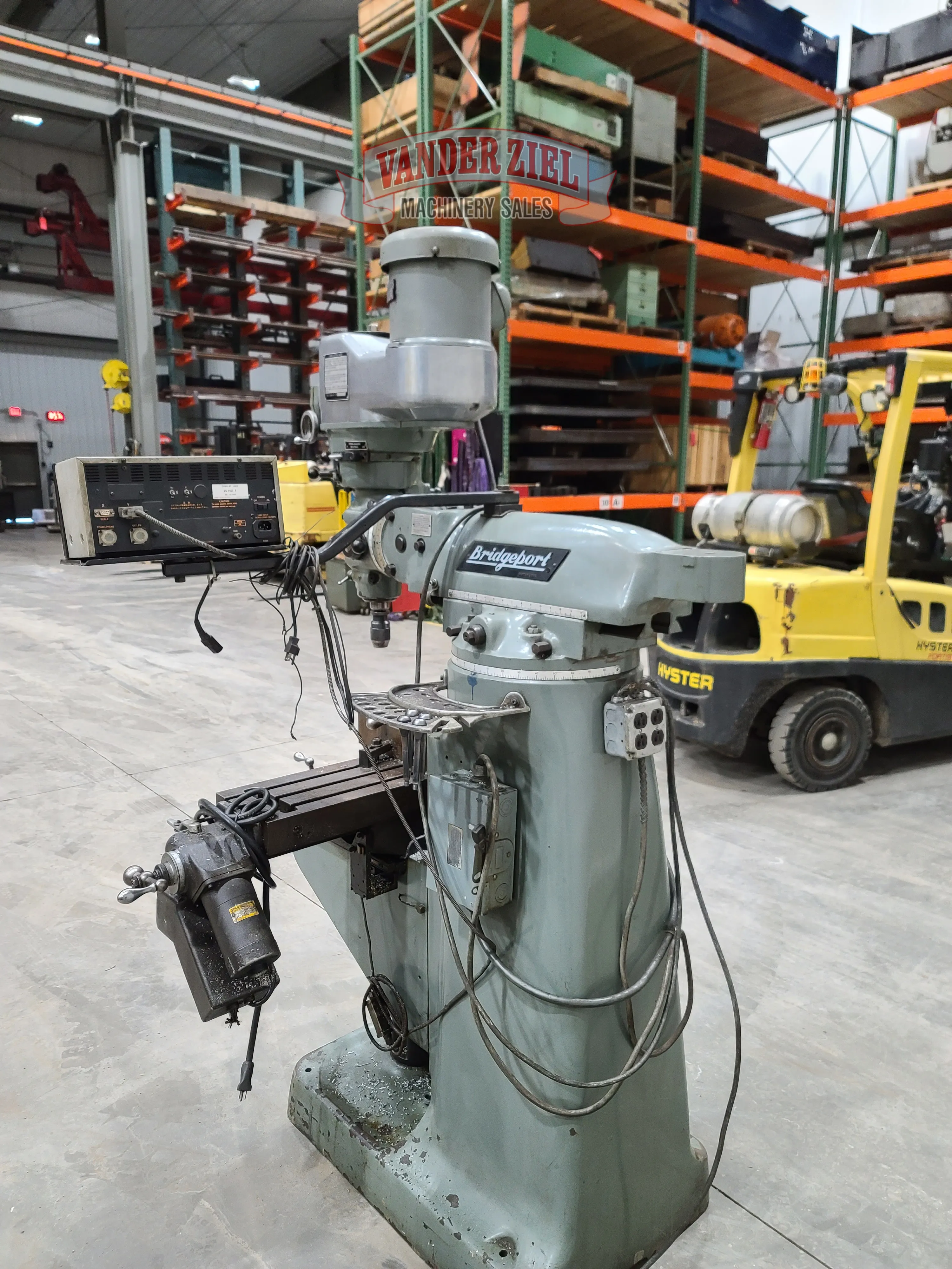 Bridgeport Series I Vertical Mill, 9" x 42" Table, 2 HP - Prefetch Image 34683