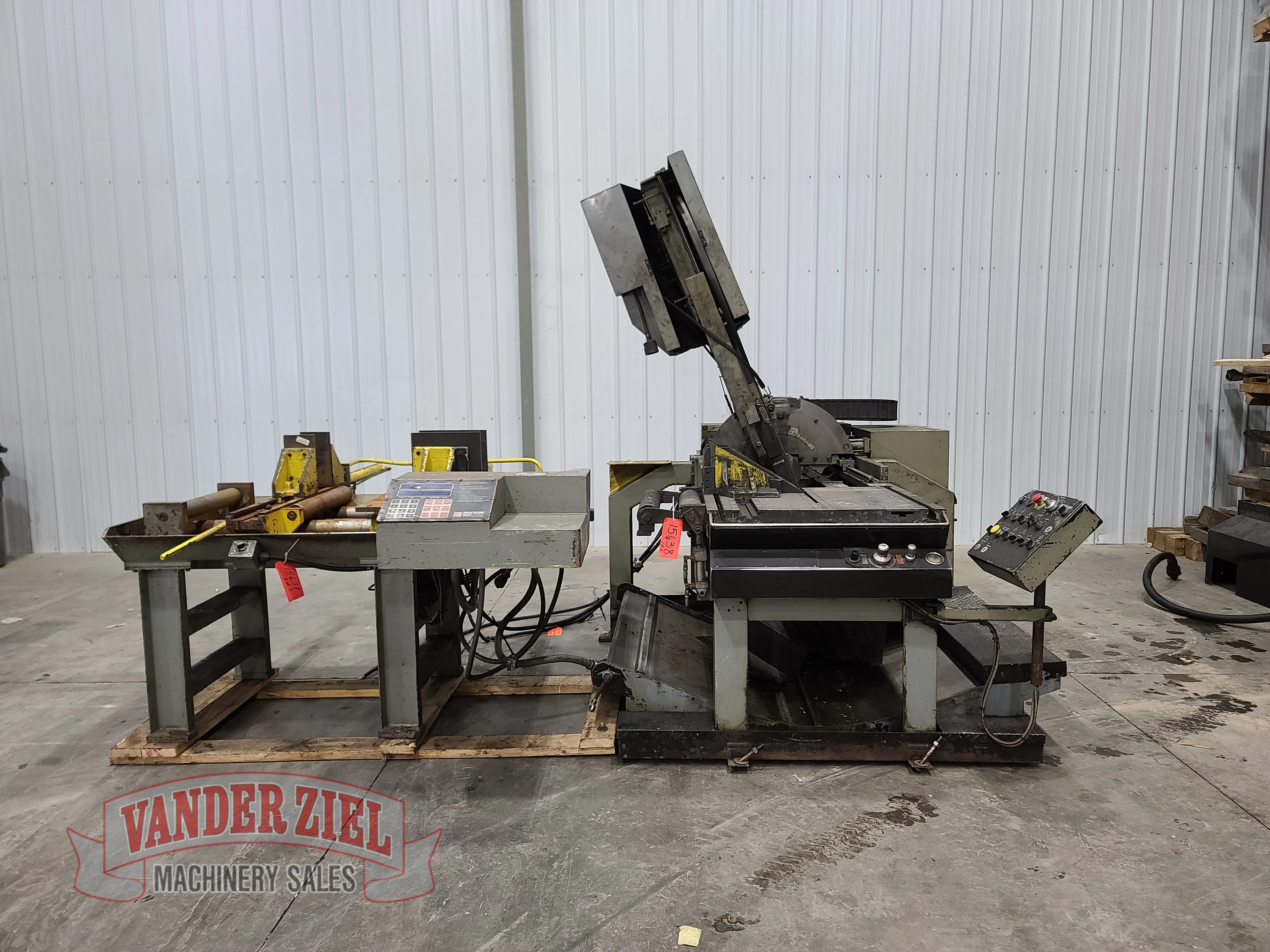 Marvel 20” x 25” Automatic Tilt Frame Saw, Model E2125A with Updated PCII+ Control - Main Image 1