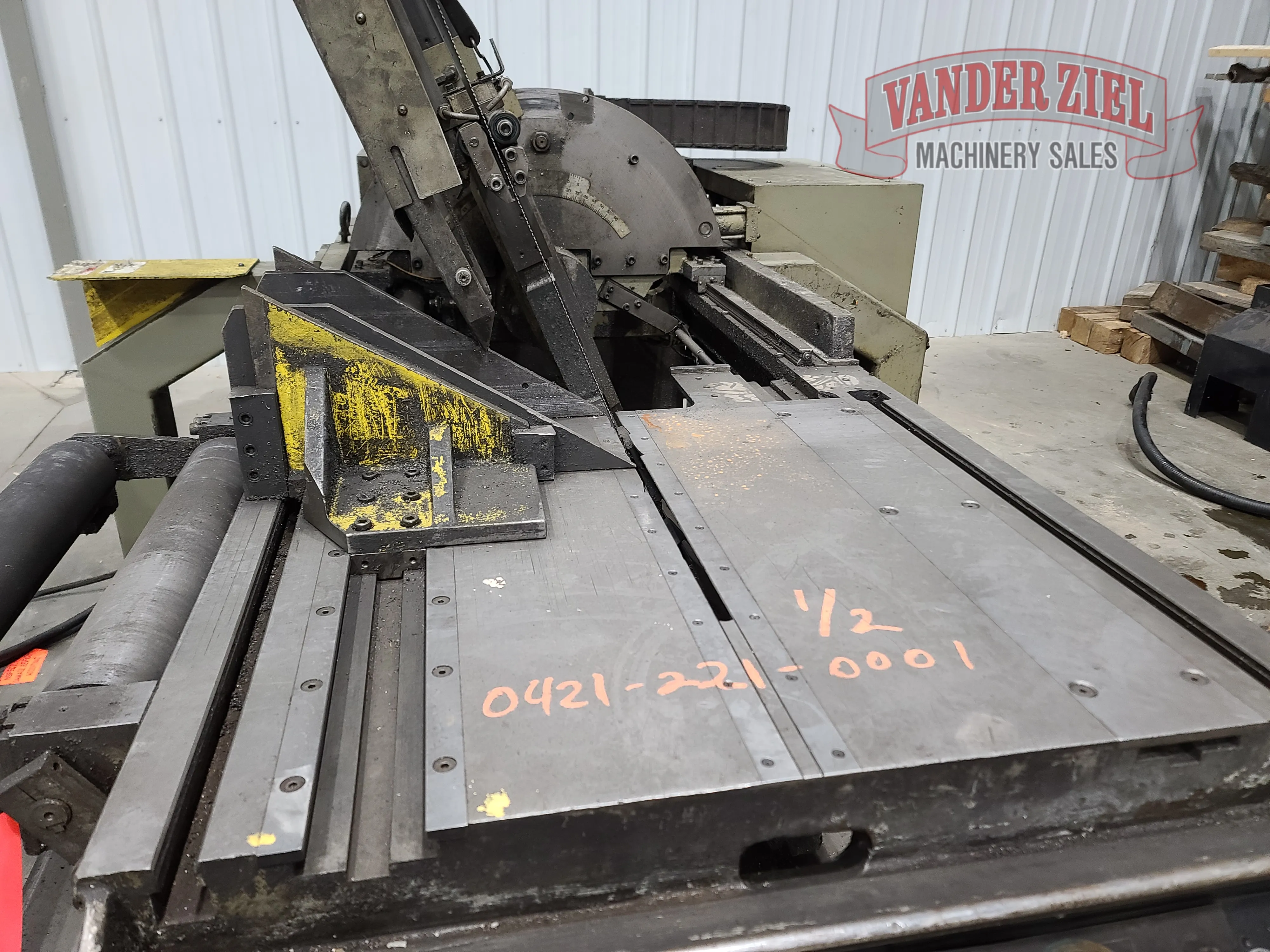 Marvel 20” x 25” Automatic Tilt Frame Saw, Model E2125A with Updated PCII+ Control - Prefetch Image 34782