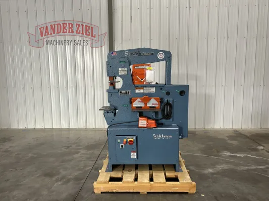 Scotchman 50 Ton Ironworker, Model 50514-EC with LED Lighting, 480 Volt / 3 Phase - Gallery Thumbnail 2