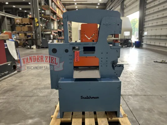 Scotchman 50 Ton Ironworker, Model 50514-EC with LED Lighting, 480 Volt / 3 Phase - Gallery Thumbnail 7