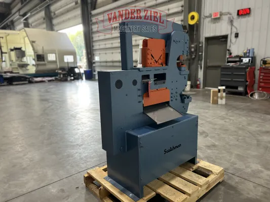 Scotchman 50 Ton Ironworker, Model 50514-EC with LED Lighting, 480 Volt / 3 Phase - Gallery Thumbnail 8