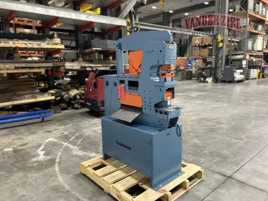 Scotchman 50 Ton Ironworker, Model 50514-EC with LED Lighting, 480 Volt / 3 Phase - Gallery Thumbnail 10