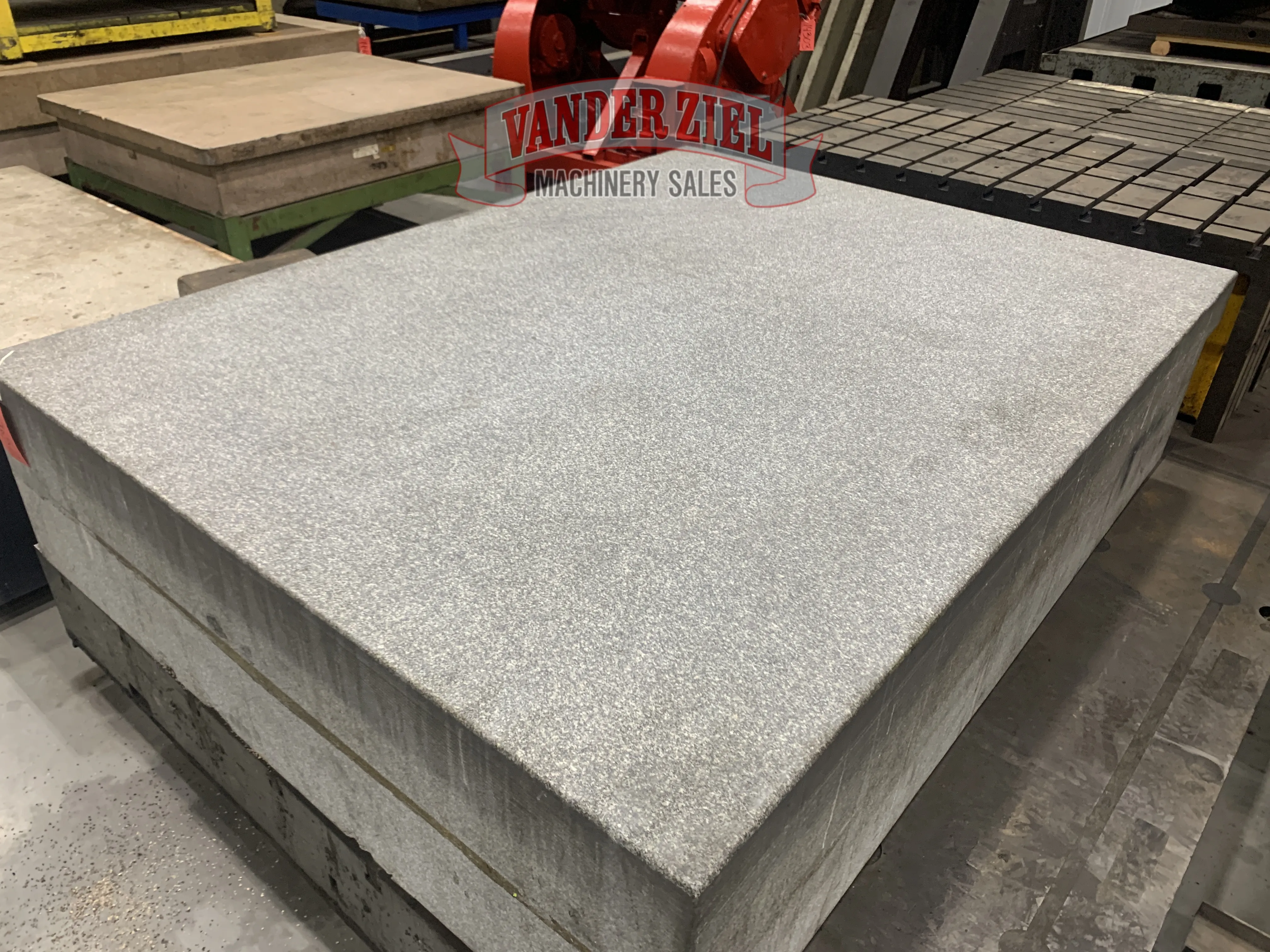 Granite 95 1/4" x 71 1/2" x 20" Thick Surface Plate - Prefetch Image 34850