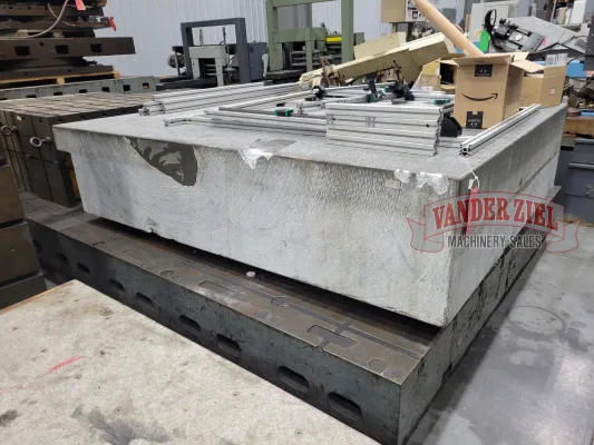 Granite 95 1/4" x 71 1/2" x 20" Thick Surface Plate - Gallery Thumbnail 3