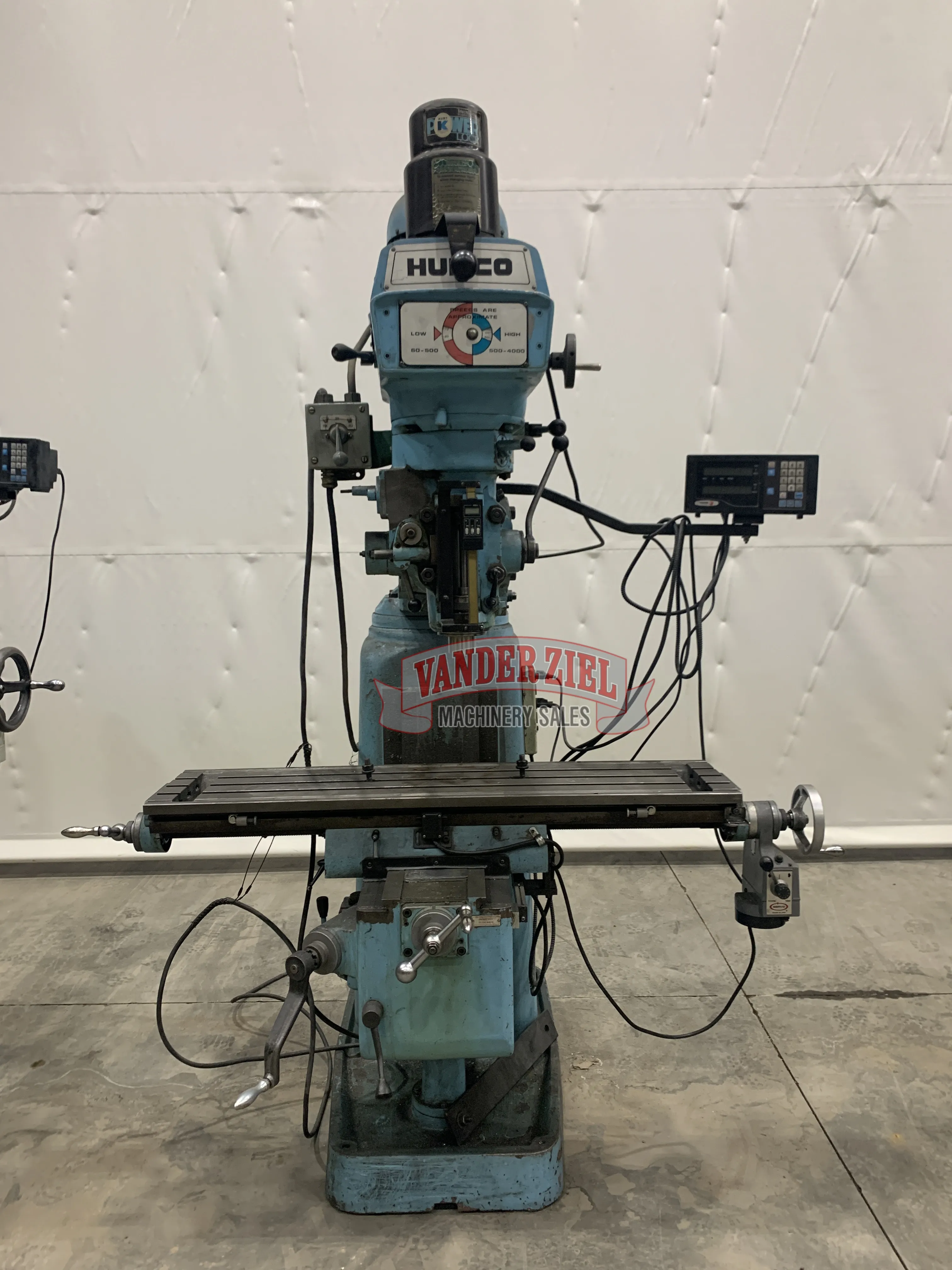 Hurco Vertical Knee Mill, 11” x 48” Table, Model SM-1 - Main Image 1