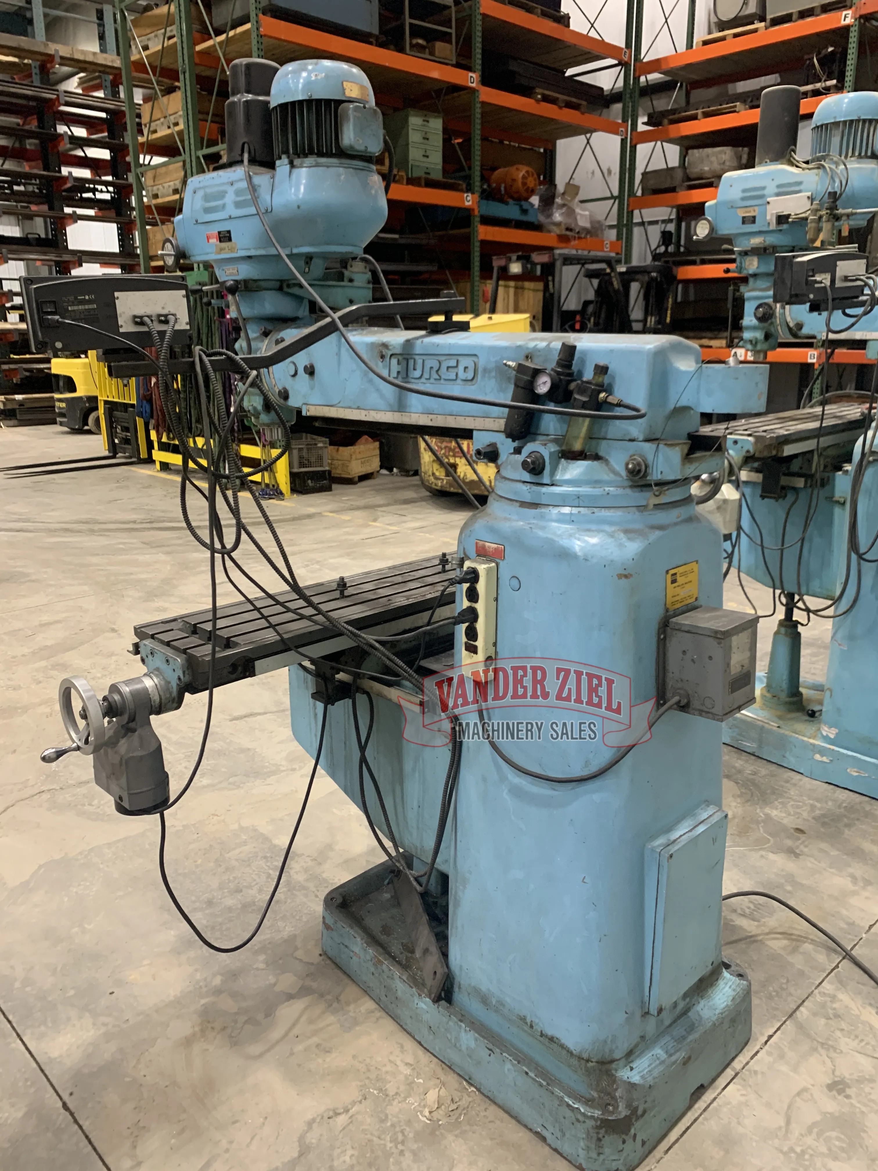 Hurco Vertical Knee Mill, 11” x 48” Table, Model SM-1 - Prefetch Image 34870