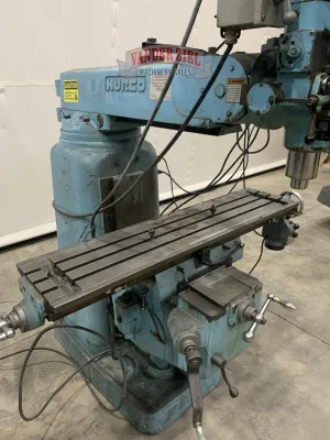 Hurco Vertical Knee Mill, 11” x 48” Table, Model SM-1 - Gallery Thumbnail 6