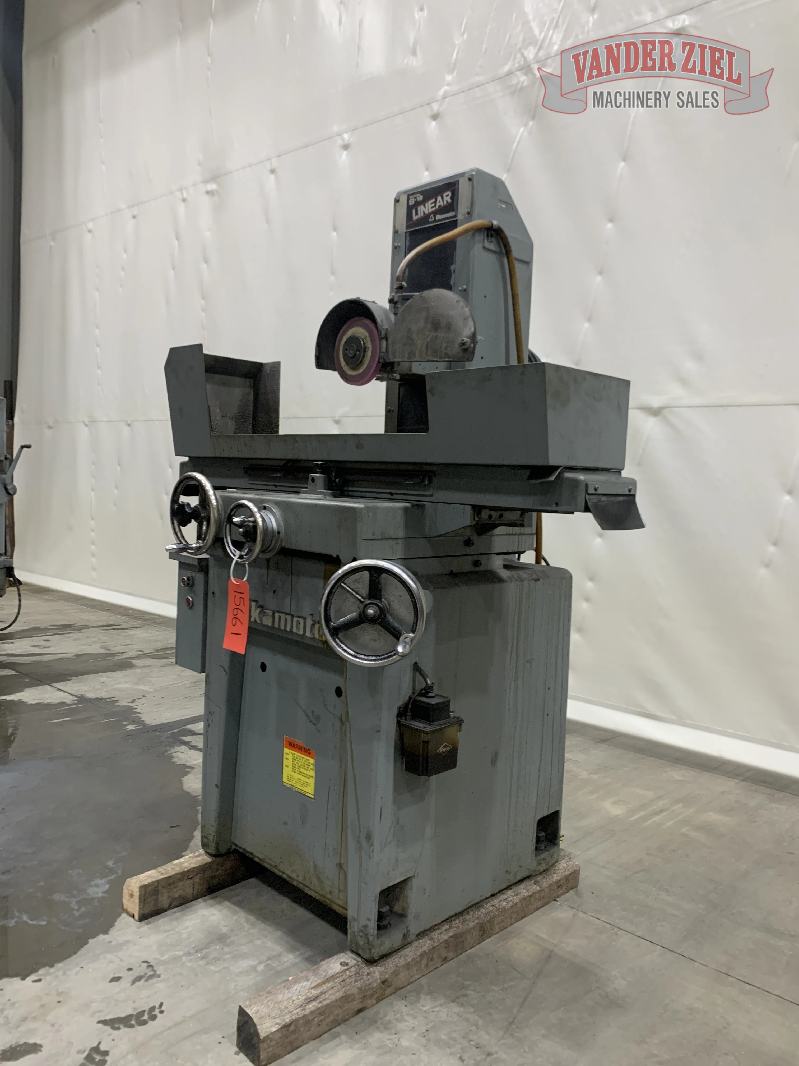 Okamoto 6” x 18” Hand Surface Grinder, Model PFG-618 - Prefetch Image 34917