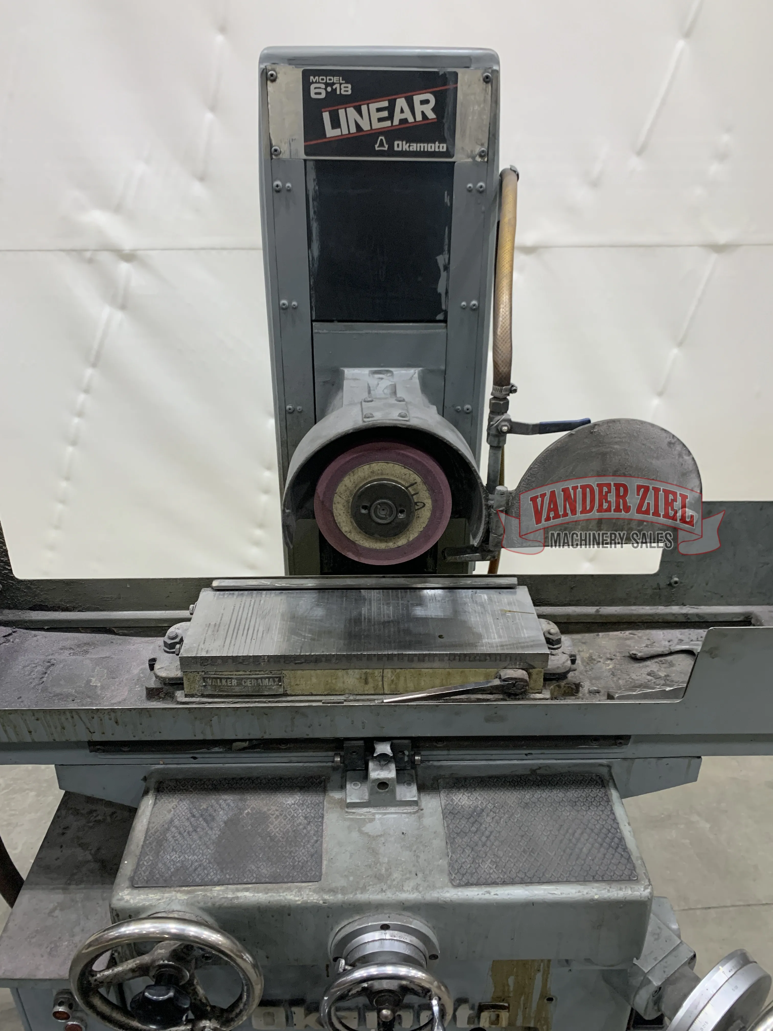 Okamoto 6” x 18” Hand Surface Grinder, Model PFG-618 - Prefetch Image 34921
