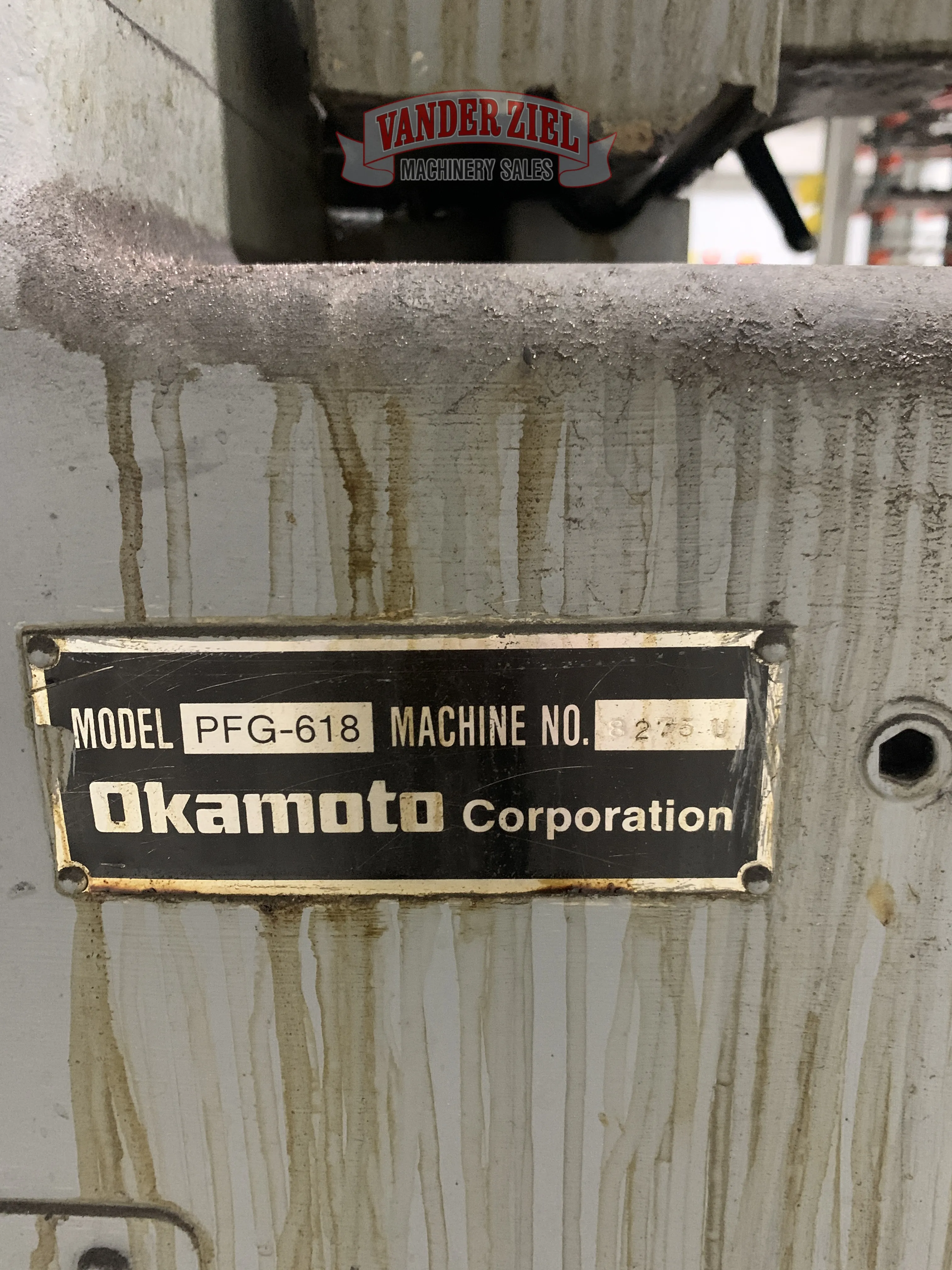 Okamoto 6” x 18” Hand Surface Grinder, Model PFG-618 - Prefetch Image 34922