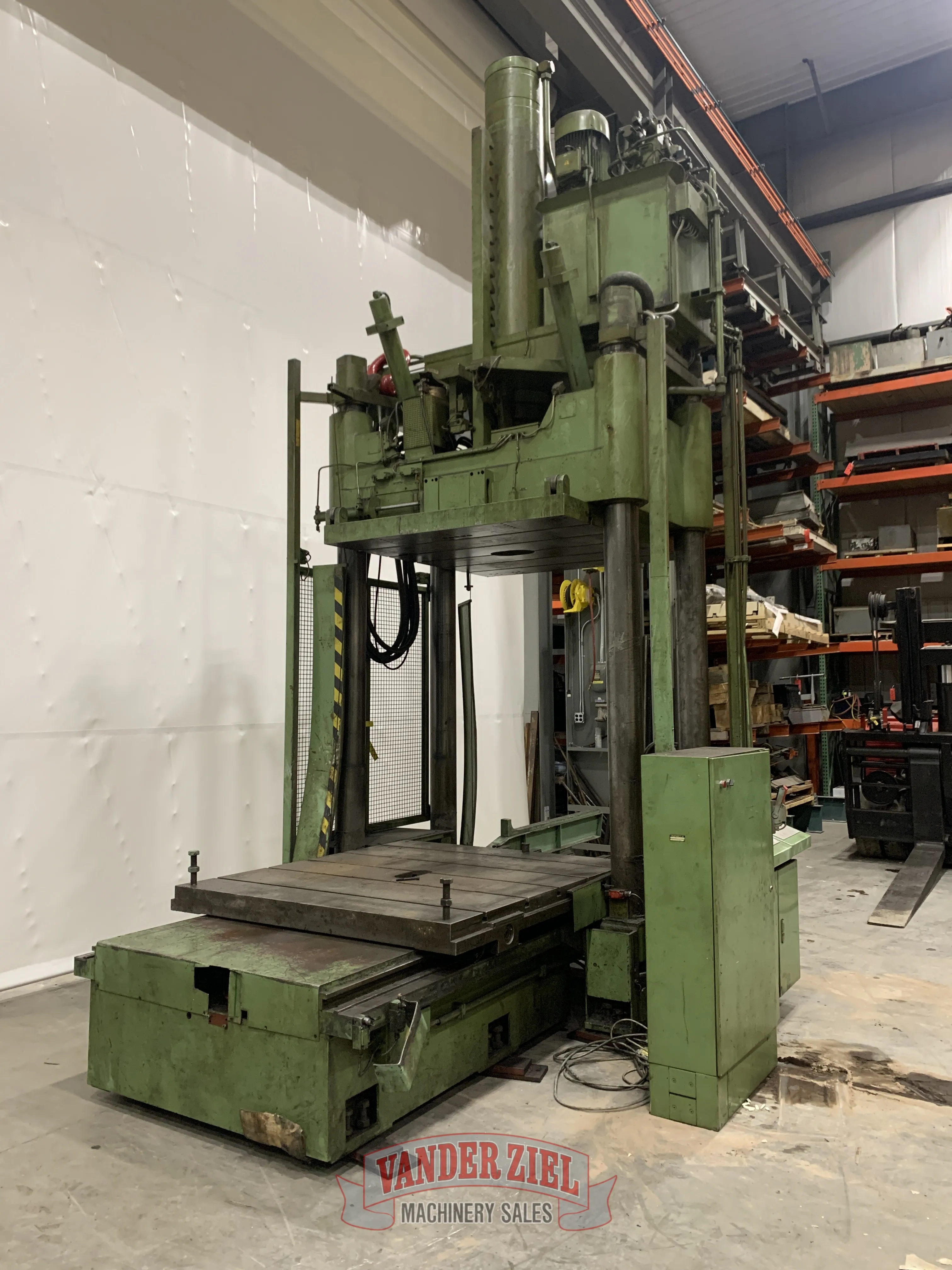 Reis 110 Ton 4-Post Hydraulic Spotting Press, Model TUS160 0K-100, 03.141.00 - Prefetch Image 34931