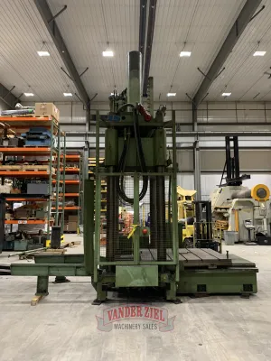 Reis 110 Ton 4-Post Hydraulic Spotting Press, Model TUS160 0K-100, 03.141.00 - Gallery Thumbnail 6