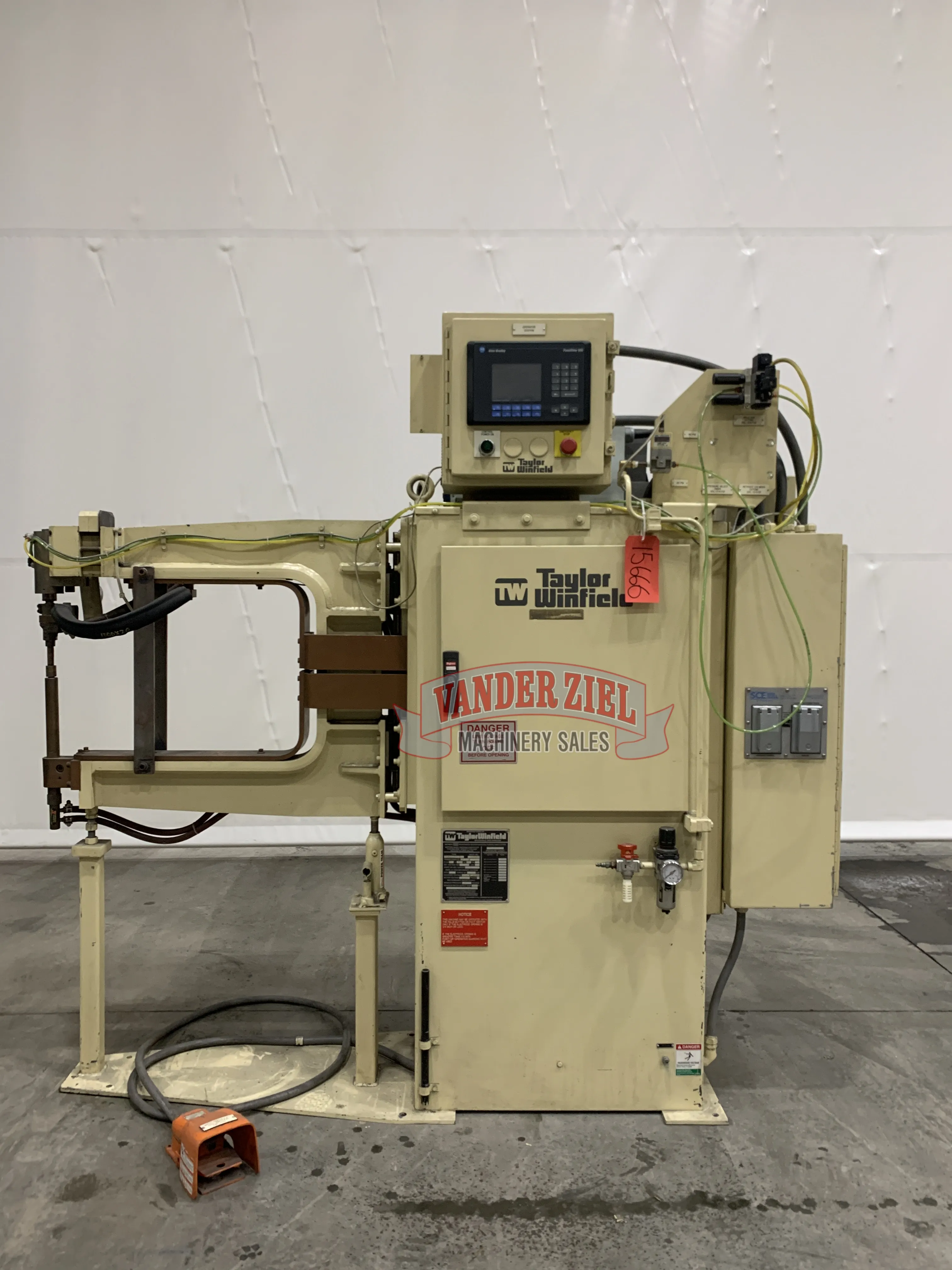 Taylor Winfield Resistance Welder, KVA 60 - Main Image 1