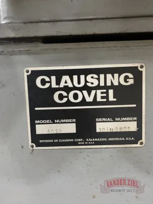Clausing Covel Surface Grinder, Model 4010 - Gallery Thumbnail 5