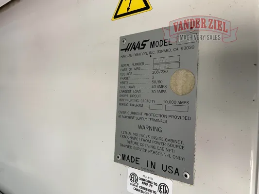 Haas VF-3 Vertical Machining Center, 20 HP - Gallery Thumbnail 10