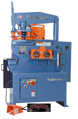 Scotchman 50 Ton Turret Ironworker, Model 5014-ET - NEW
