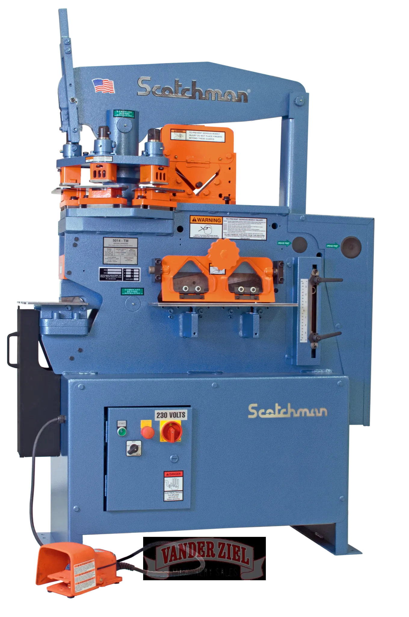Scotchman 50 Ton Turret Ironworker, Model 5014-ET - NEW - Main Image 1