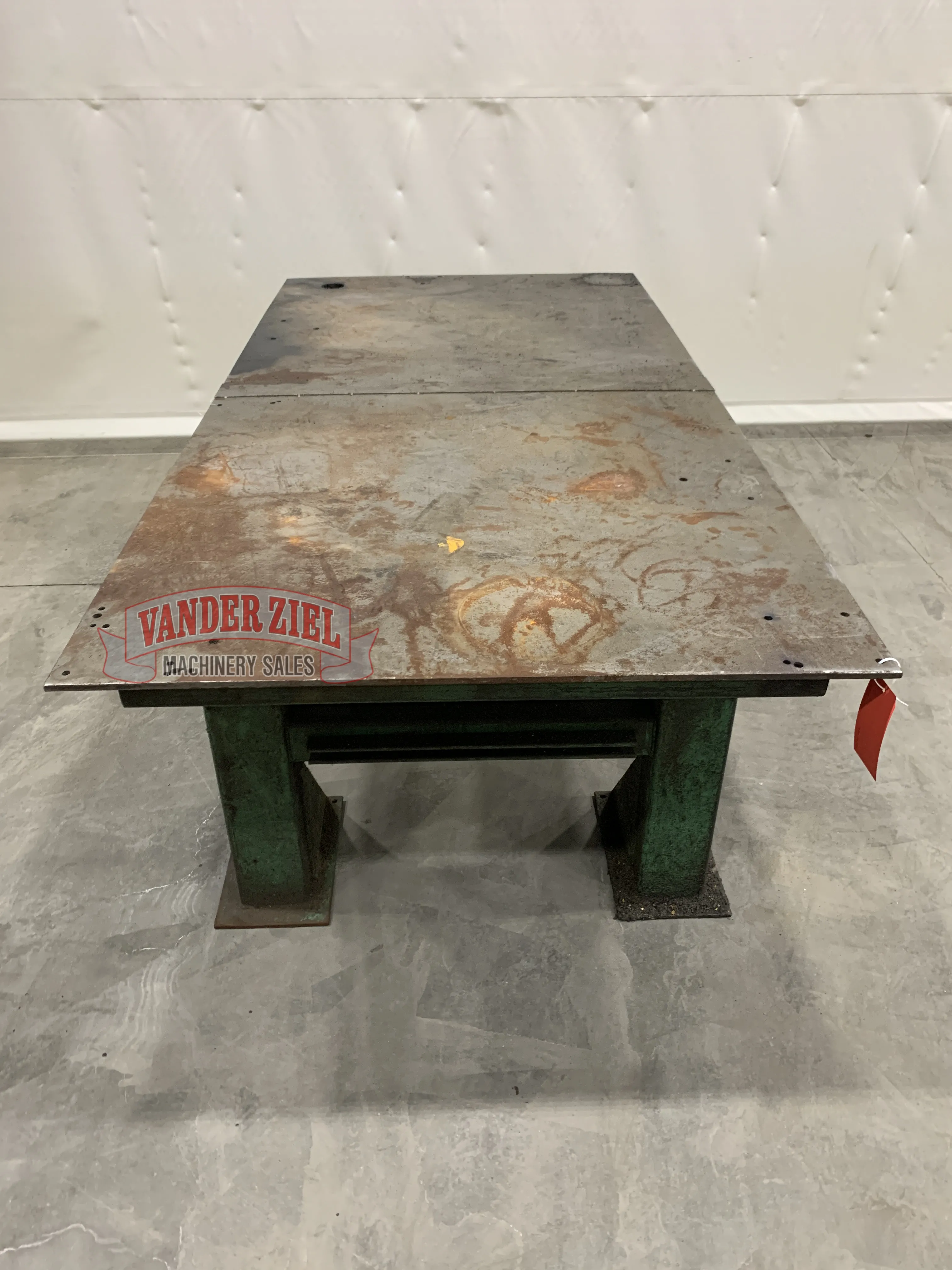 96 1/2" x 48 1/4" Welding Table, 36 1/2" High - Main Image 1