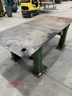 96 1/2" x 48 1/4" Welding Table, 36 1/2" High - Gallery Thumbnail 5