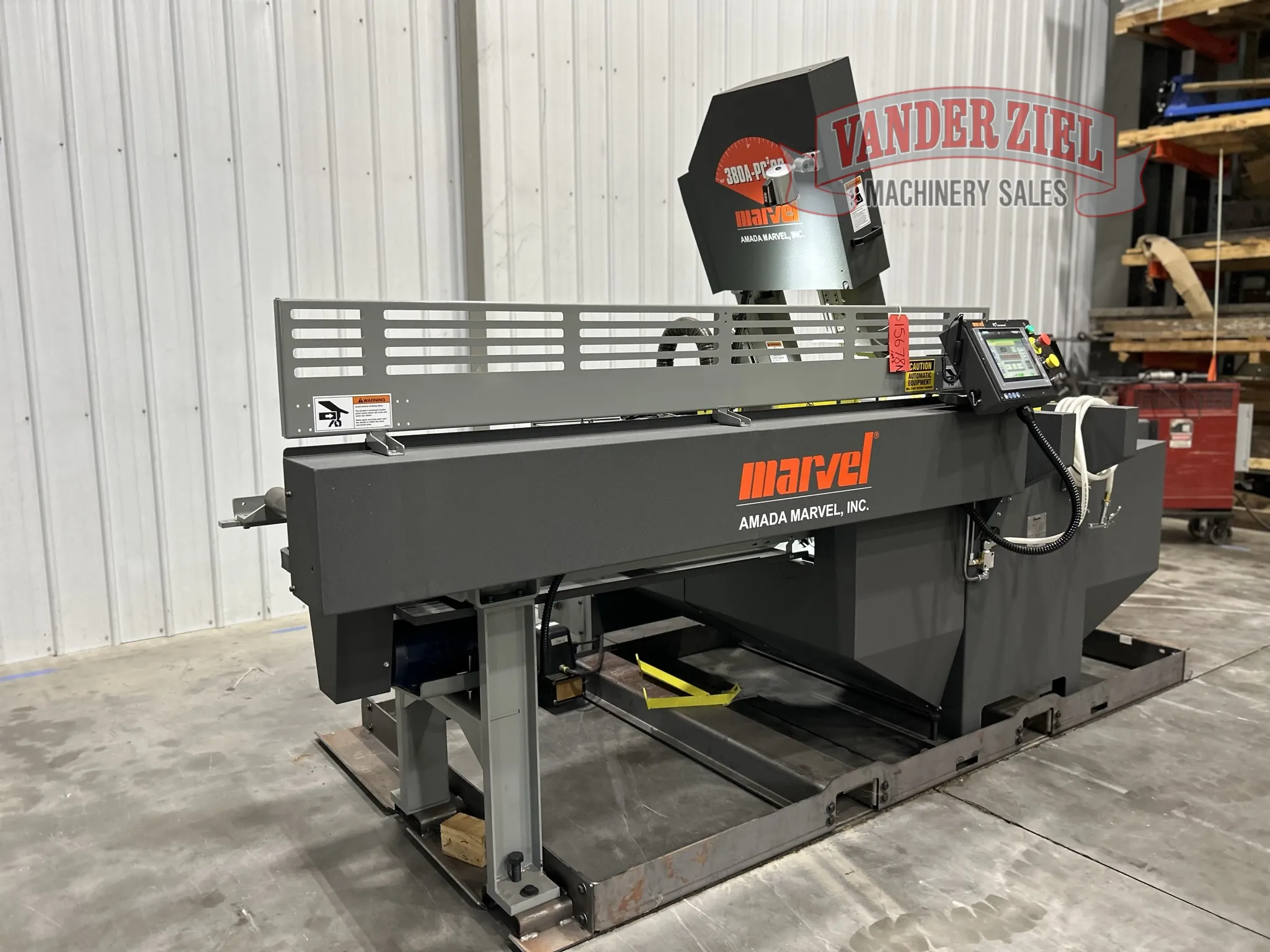 Marvel Model 380A-PC3-60 Vertical Tilt Frame Saw, 15″ x 20″ Capacity, 230V – NEW - Prefetch Image 35030
