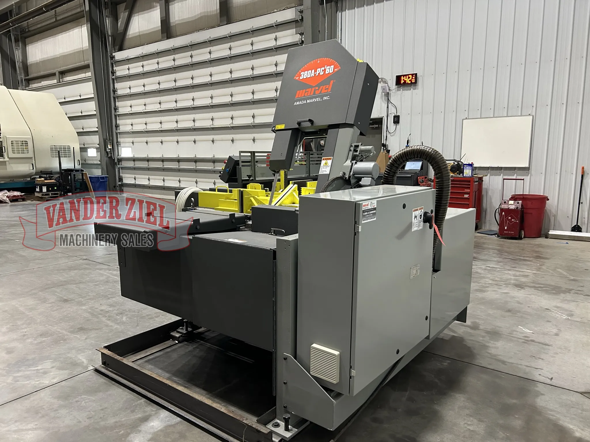 Marvel Model 380A-PC3-60 Vertical Tilt Frame Saw, 15″ x 20″ Capacity, 230V – NEW - Prefetch Image 35035