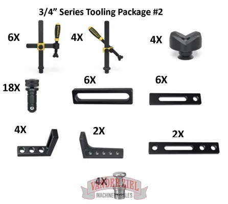 Siegmund 3/4″ Series (System 22) Tooling Package #2, Model 4-223200.2 – NEW