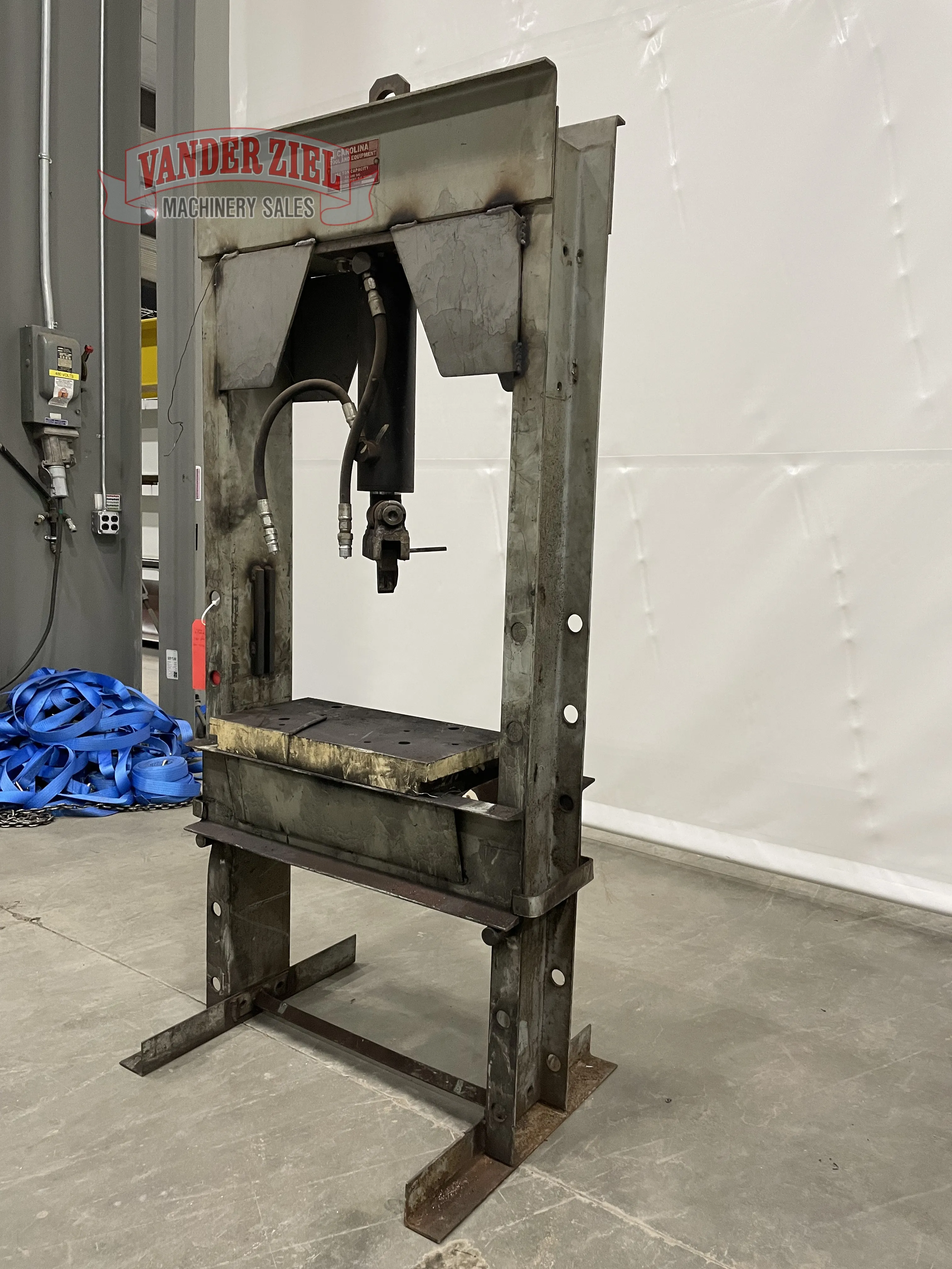 Carolina 50 Ton H-Frame Press, Model CBP 1200 - Prefetch Image 35154