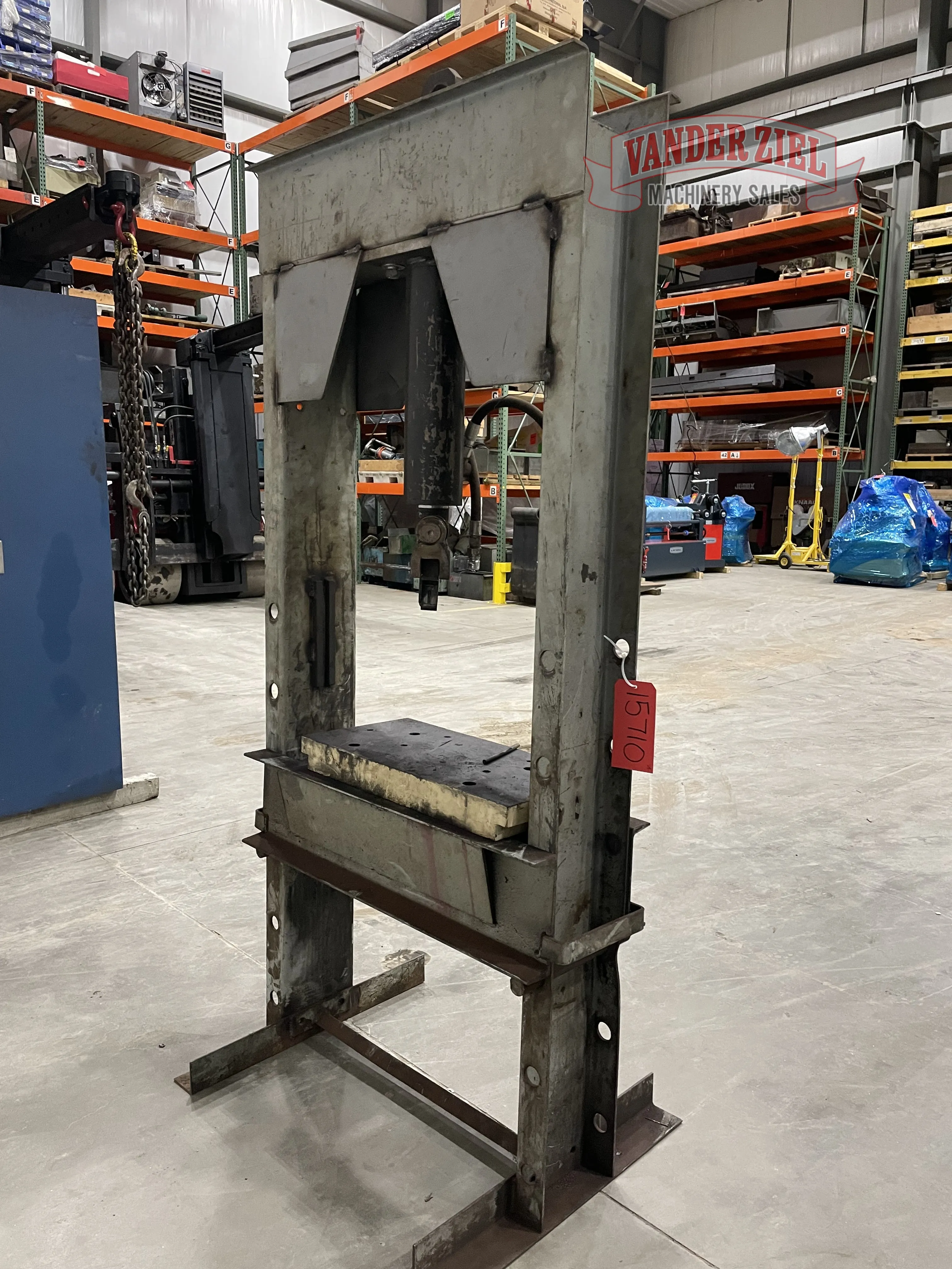 Carolina 50 Ton H-Frame Press, Model CBP 1200 - Prefetch Image 35156