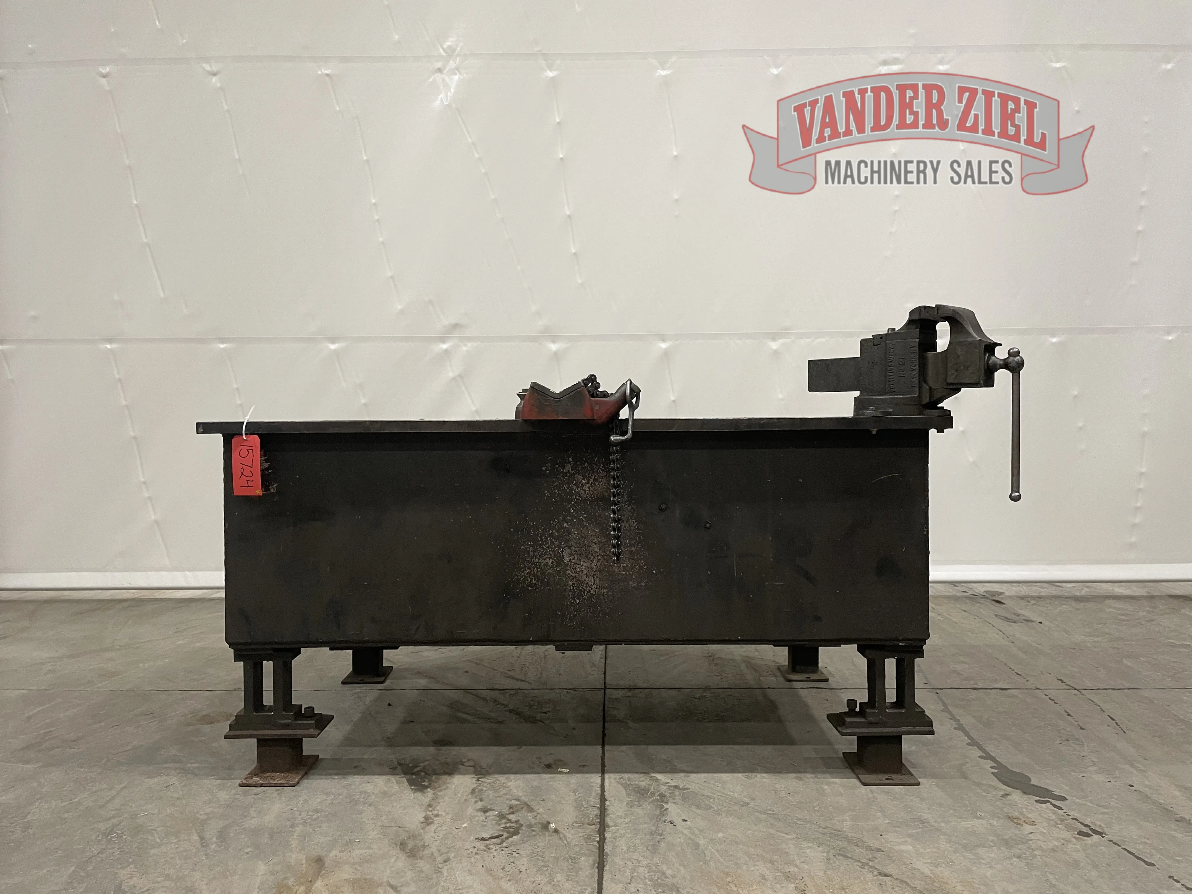 78" x 48" Welding Table, 38 1/2" High - Main Image 1