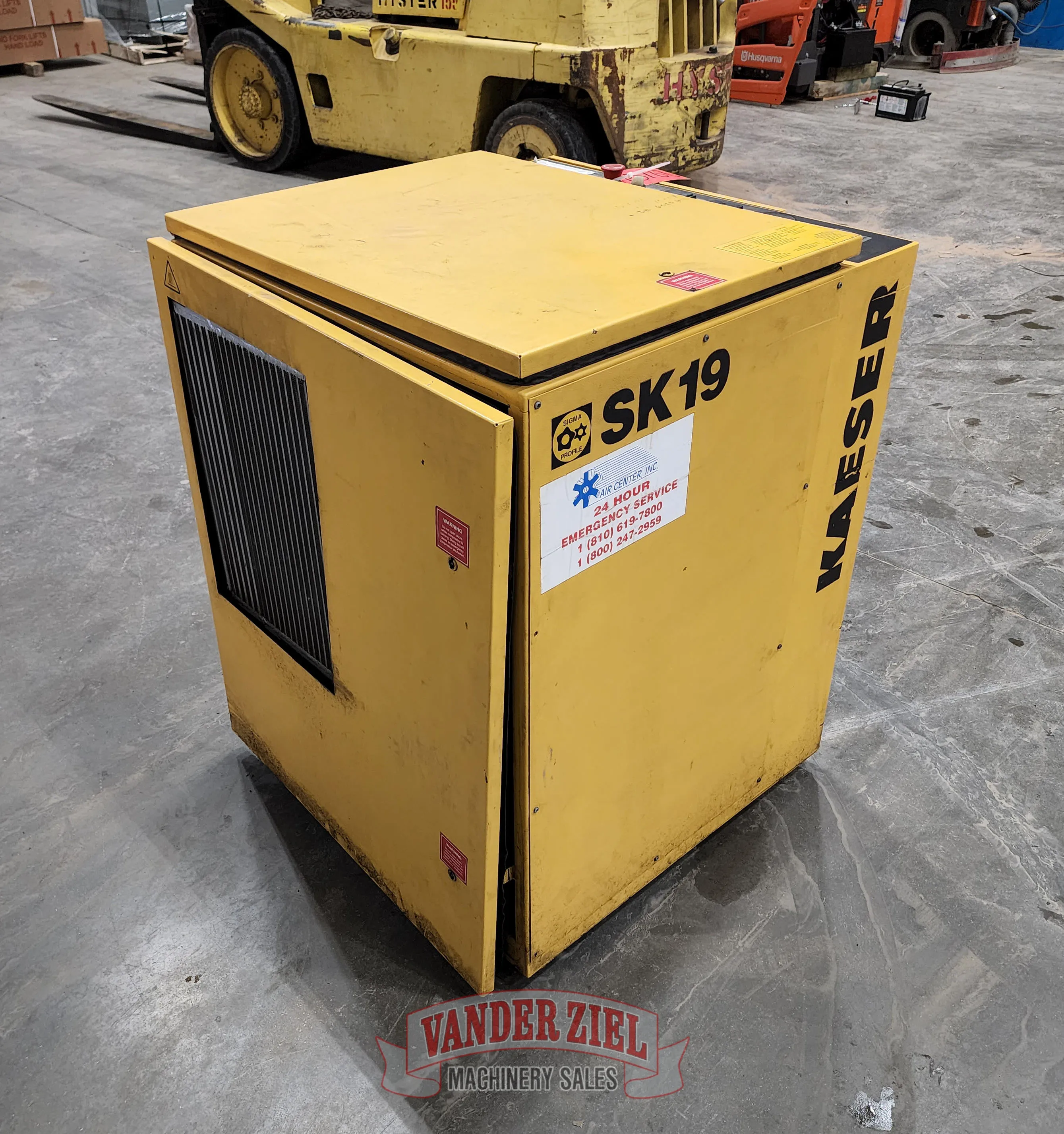 Kaeser Rotary Screw Air Compressor, Model SK-19 - Prefetch Image 35585