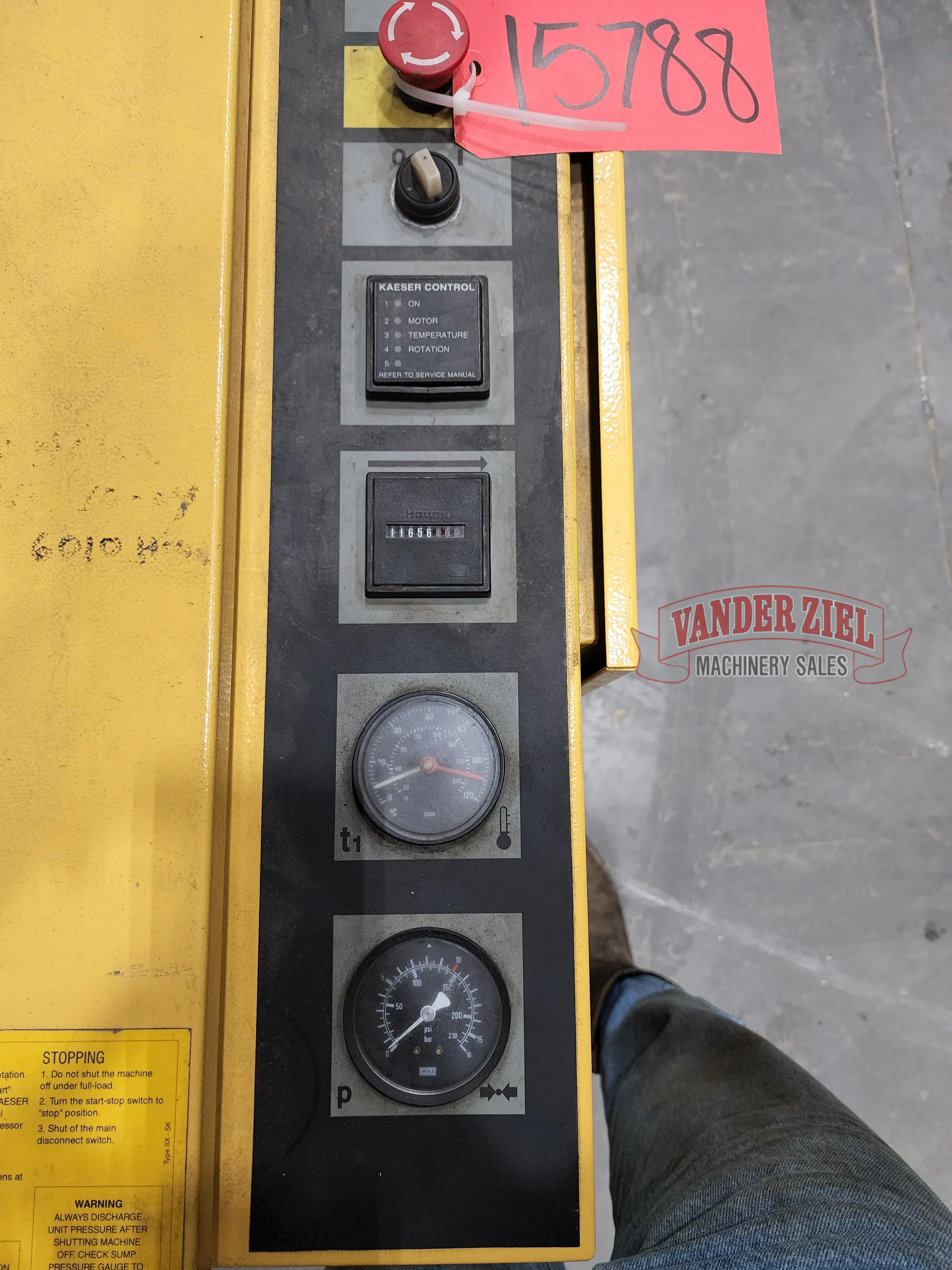 Kaeser Rotary Screw Air Compressor, Model SK-19 - Prefetch Image 35586