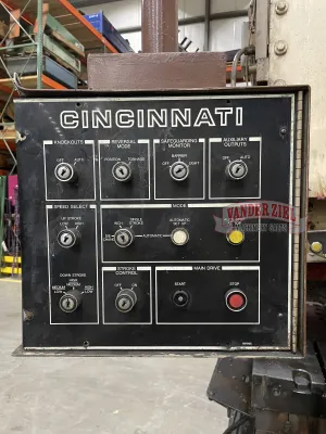 Cincinnati Hydraulic Punch Press, Model 175-OBS - Gallery Thumbnail 9
