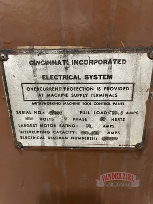 Cincinnati Hydraulic Punch Press, Model 175-OBS - Gallery Thumbnail 11
