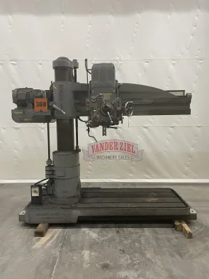 Carlton 5’ x 11” Radial Drill, Model 1A