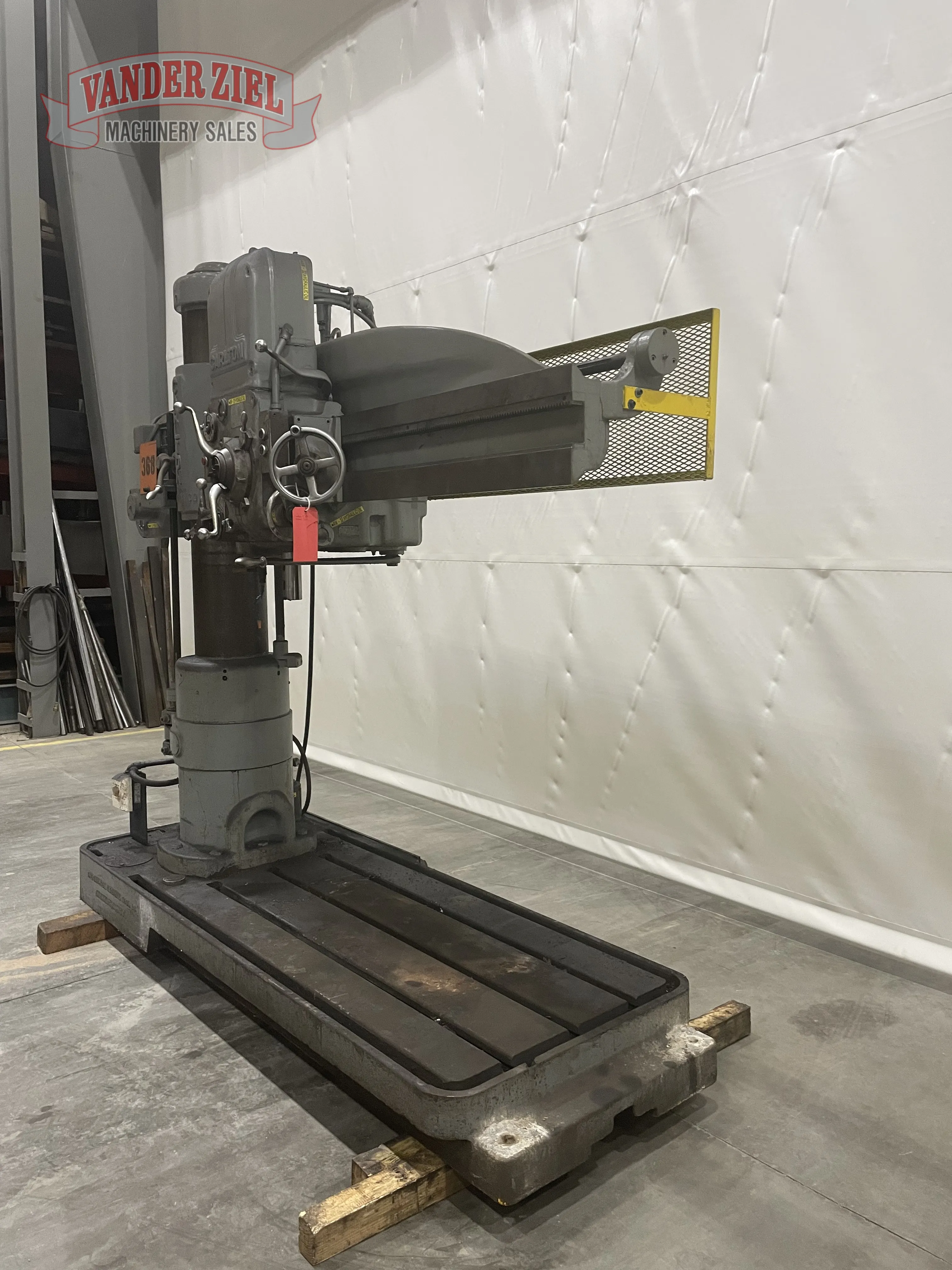 Carlton 5’ x 11” Radial Drill, Model 1A - Prefetch Image 35761
