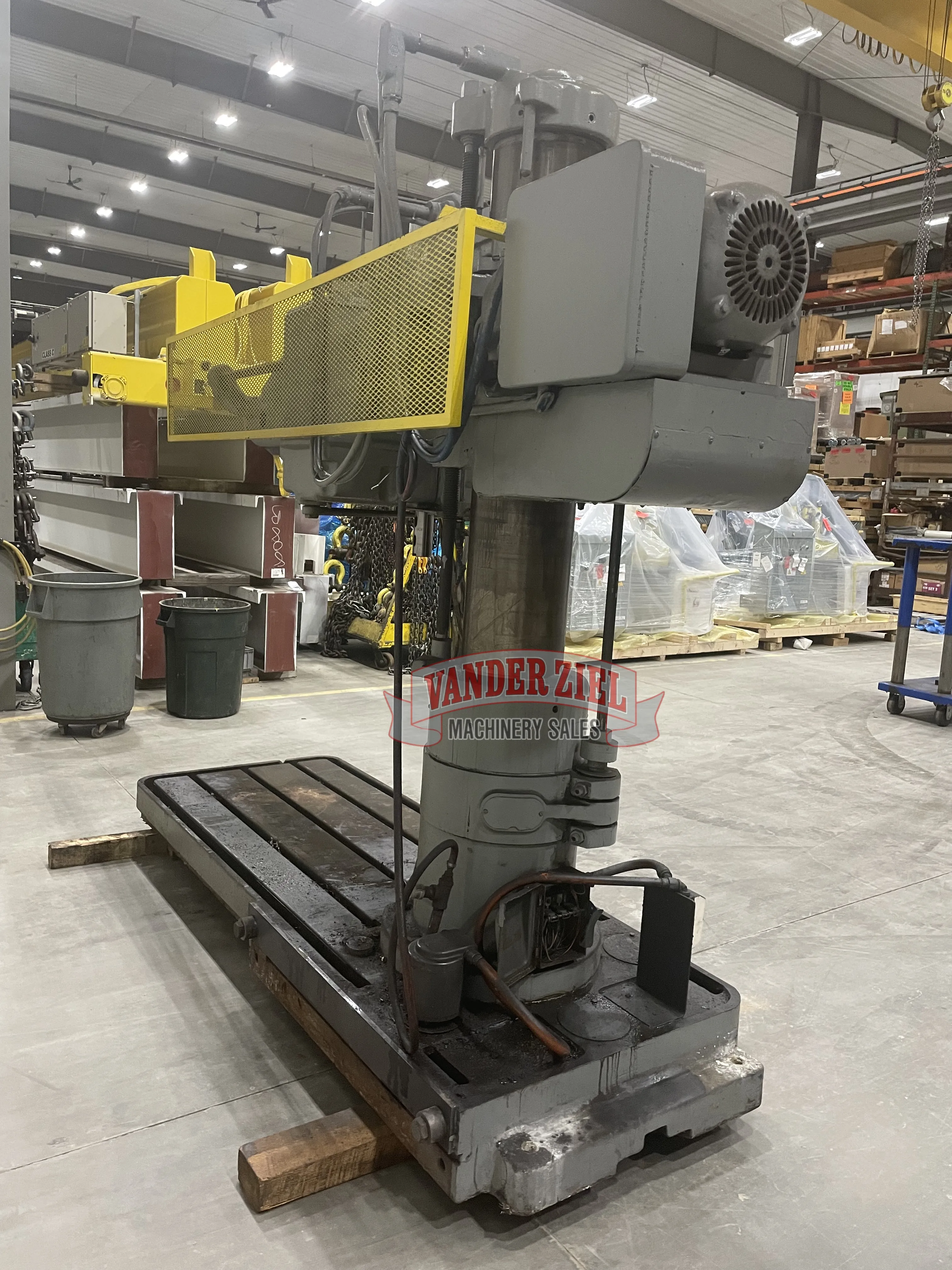 Carlton 5’ x 11” Radial Drill, Model 1A - Prefetch Image 35763