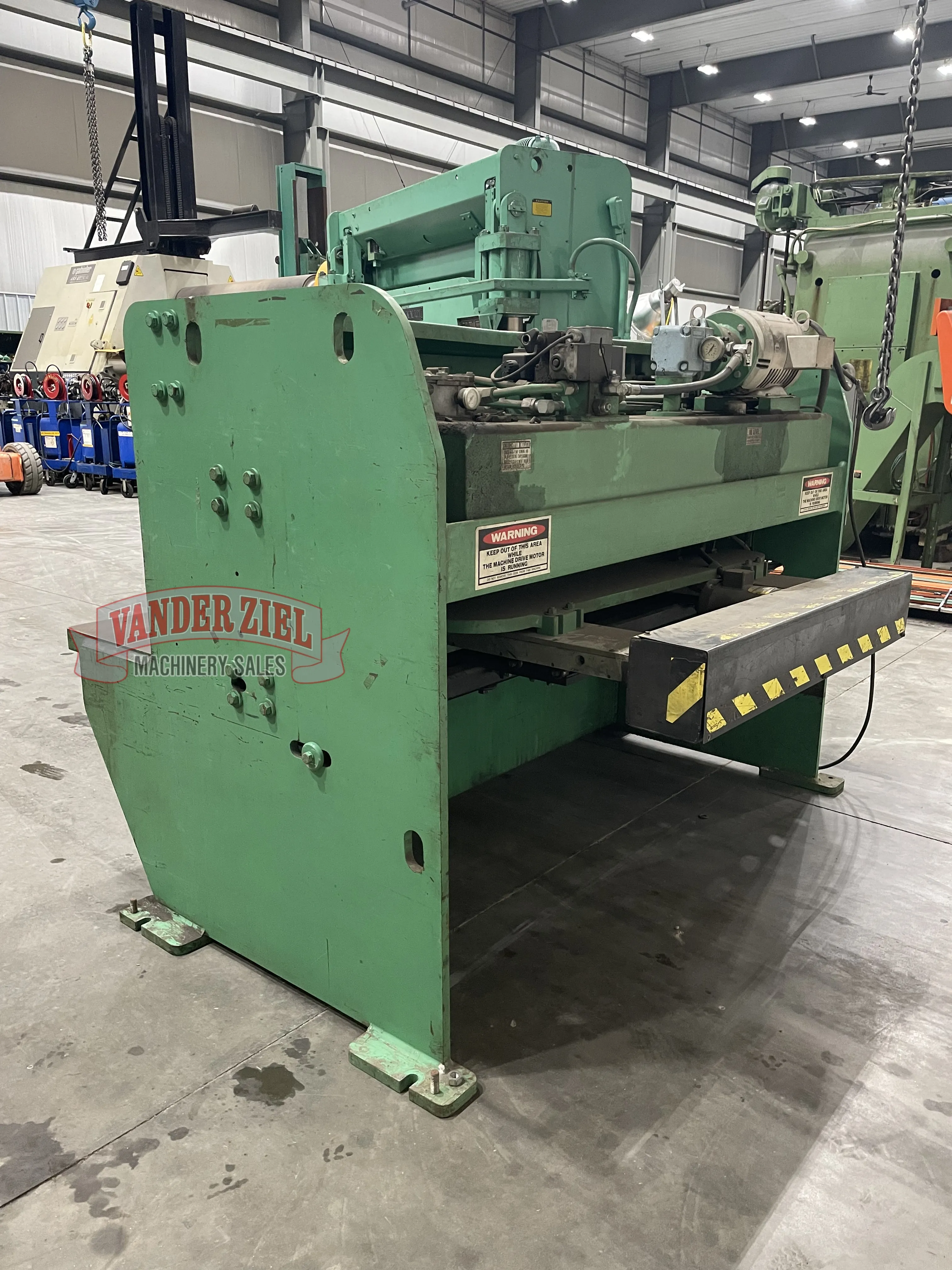 Accurshear 6’ x 10 Gauge Low Profile Hydraulic Shear, Model 61356 - Prefetch Image 35812