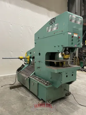Piranha Model PII-110, 110-Ton Dual Operator Hydraulic Ironworker - Gallery Thumbnail 2
