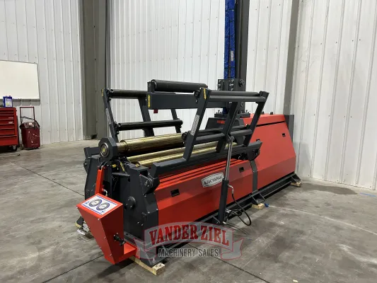 Akyapak 5' x 1/4" Four Roll Hydraulic Plate Bending Roll with Top and Side Supports, Model AHS 15/04 - NEW - Gallery Thumbnail 1