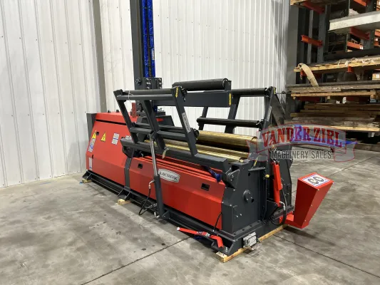 Akyapak 5' x 1/4" Four Roll Hydraulic Plate Bending Roll with Top and Side Supports, Model AHS 15/04 - NEW - Gallery Thumbnail 3