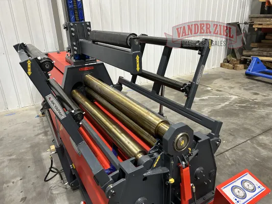 Akyapak 5' x 1/4" Four Roll Hydraulic Plate Bending Roll with Top and Side Supports, Model AHS 15/04 - NEW - Gallery Thumbnail 6