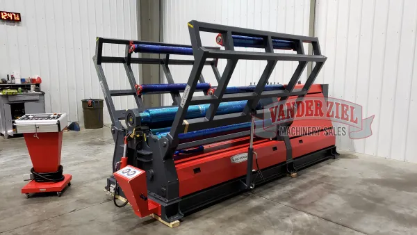 Akyapak 6' x 3/8" Four Roll Hydraulic Plate Roll, Model AHS 20/08 - NEW - Gallery Thumbnail 2