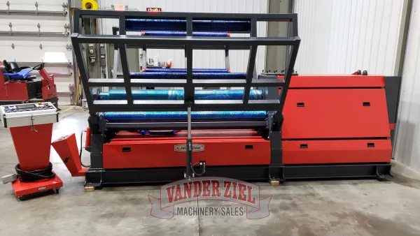 Akyapak 6' x 3/8" Four Roll Hydraulic Plate Roll, Model AHS 20/08 - NEW - Gallery Thumbnail 3