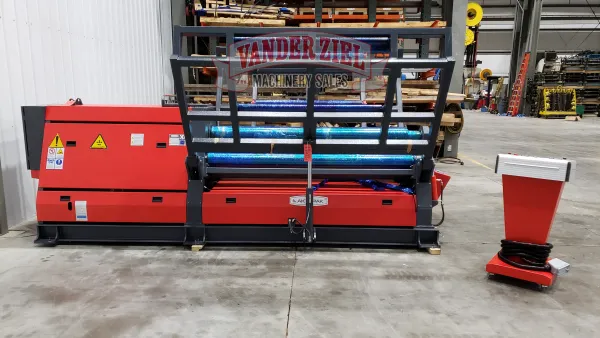 Akyapak 6' x 3/8" Four Roll Hydraulic Plate Roll, Model AHS 20/08 - NEW - Gallery Thumbnail 6